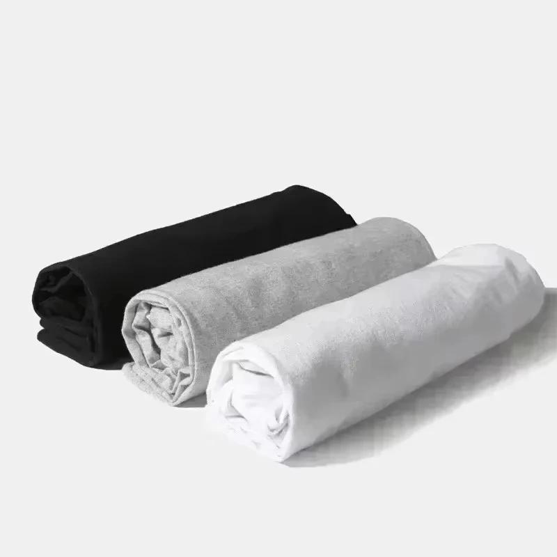 Nouveau T-shirt Homme Col Rond Manches Courtes 100% Coton Lourd Tendance Été 2026 – Imprimé Décontra