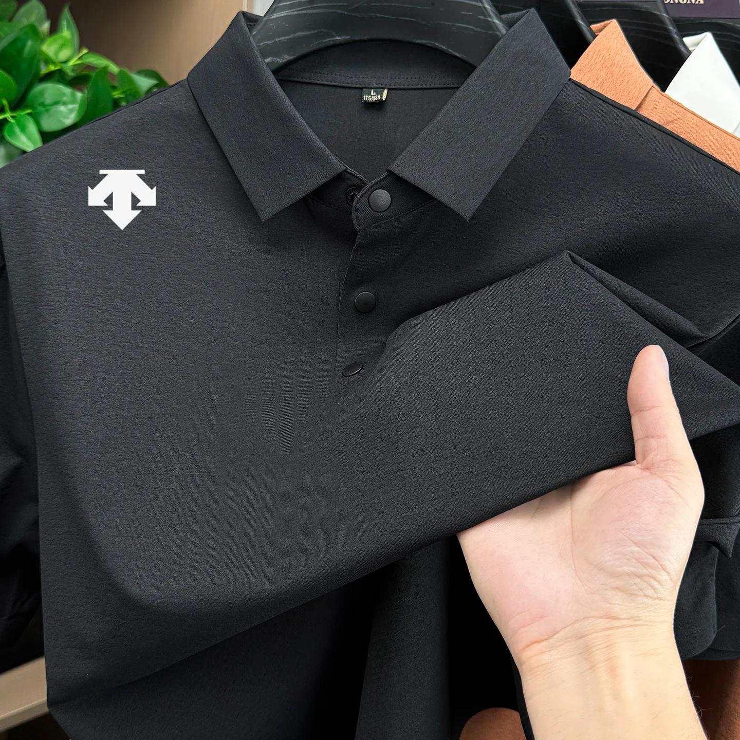 Nouveau polo d'été pour homme à manches courtes, style business décontracté, confortable et sportif,