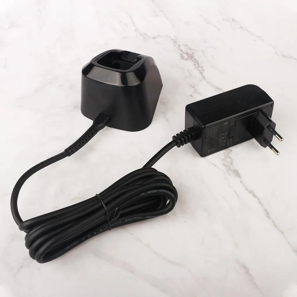 Adaptateur d'alimentation pour tondeuse à cheveux pour hommes, chargeur rapide, prise européenne et 