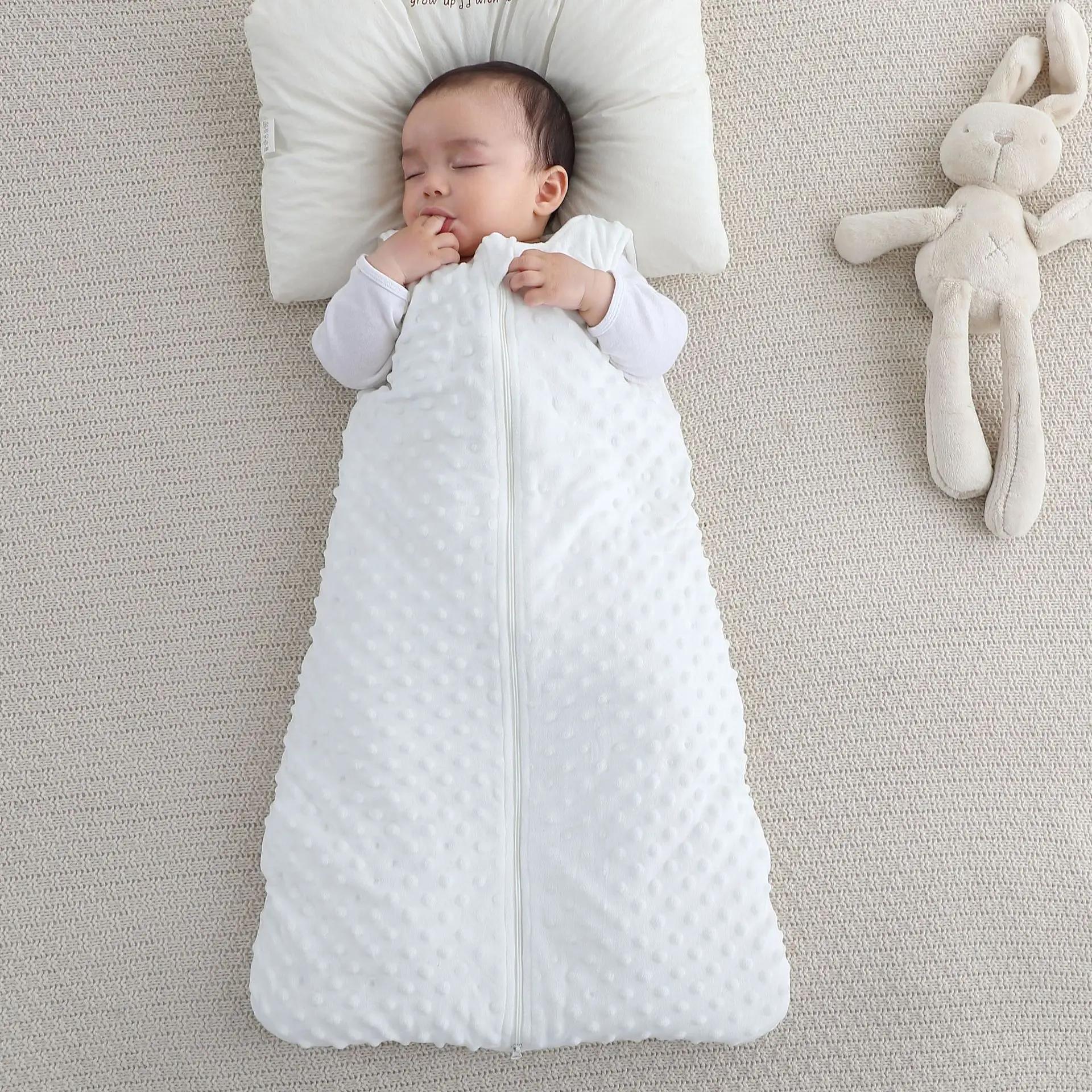 Couverture portable sans manches pour nouveau-né - Sac de couchage doux et chaud - Transition literie