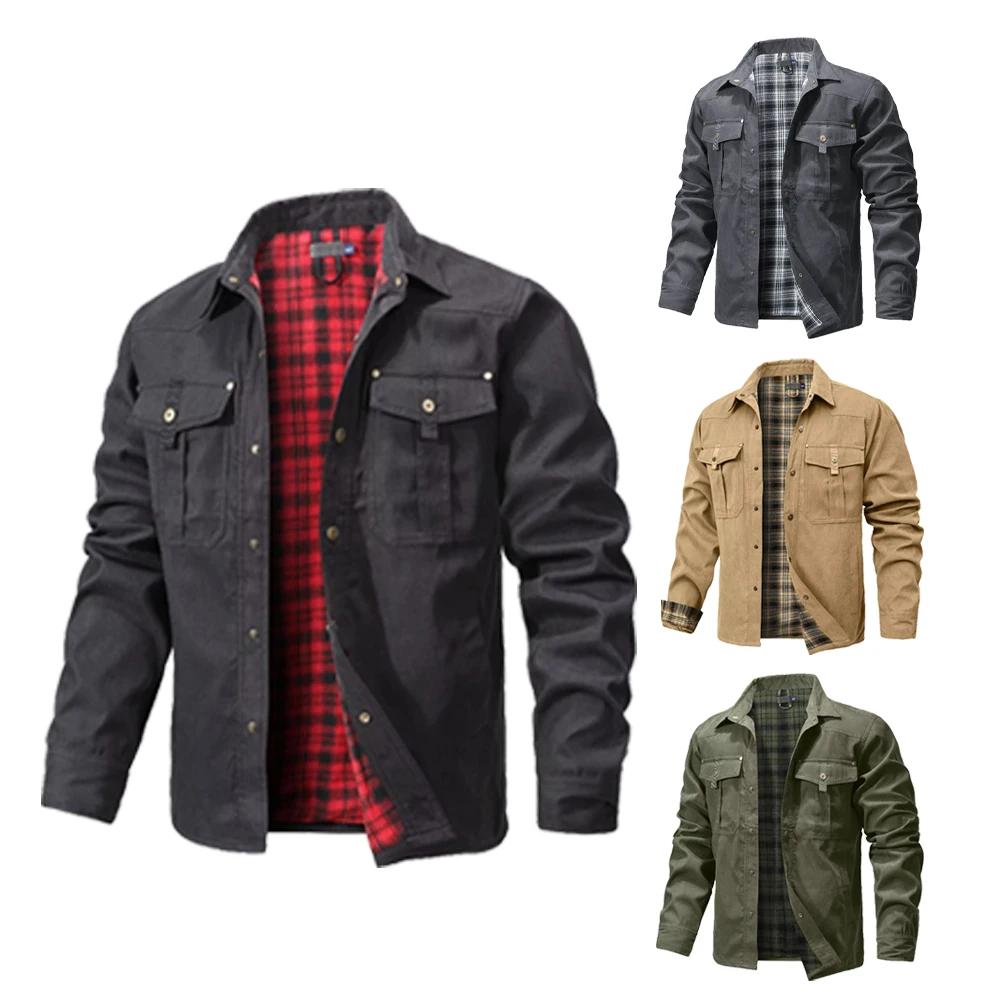 Vestes de printemps pour hommes, bombardier coupe-vent décontracté de haute qualité, surchemise, man