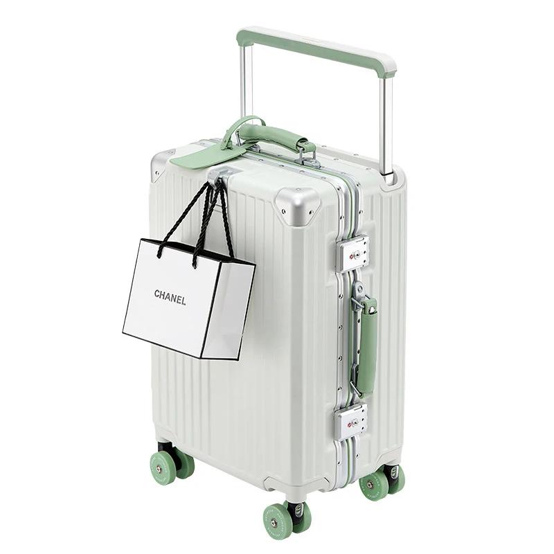 SUSHIMU valise large poignée valise de voyage hommes 20 24 bagage à main femmes PC cadre en aluminiu