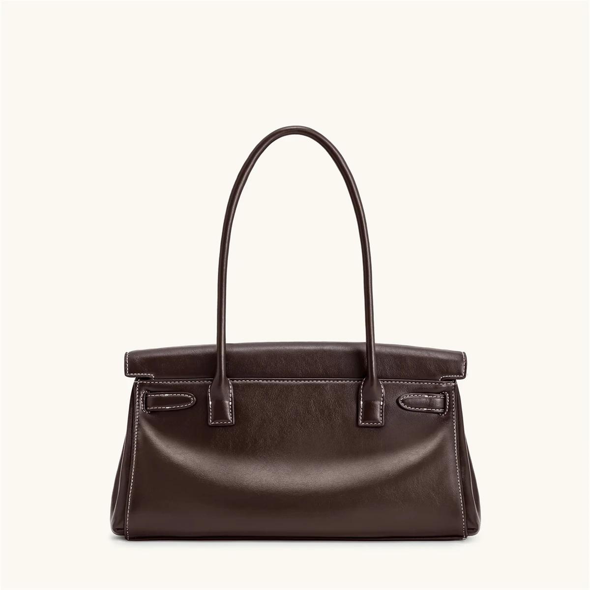 Sac à main en cuir souple JW PEl pour femme, nouvelle collection 2026, sac Yara sous le bras, grande