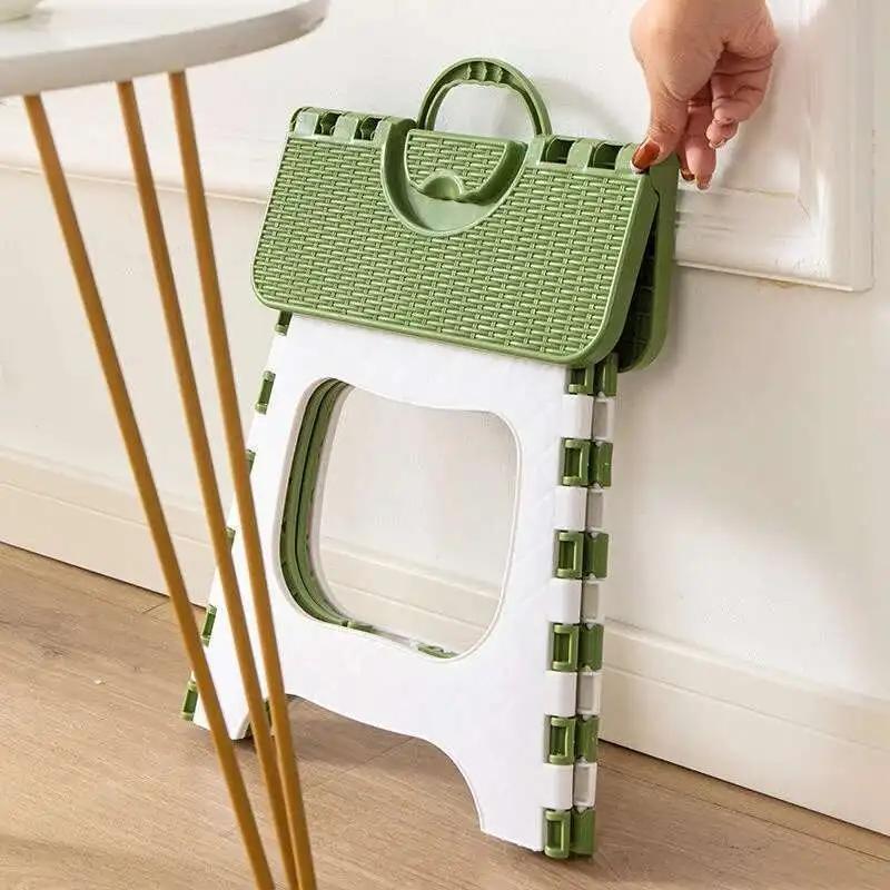 Tabouret pliant en plastique épais, Mini siège d'extérieur Portable pour adultes et enfants, idéal p