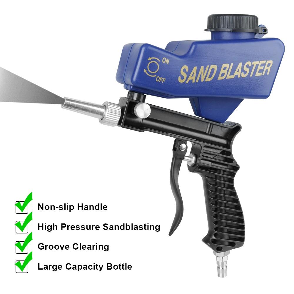 Dispositif de sablage de rouille pistolet de sablage par gravité ensemble de sablage pneumatique Mac