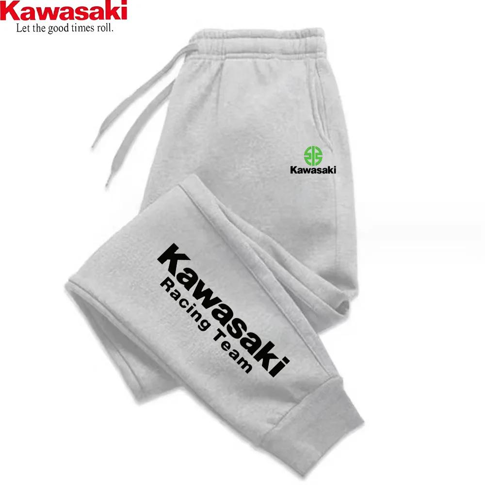 Matériel multicolore de pantalons de mode de sport et de loisirs Kawasaki : pantalons de sport, pant