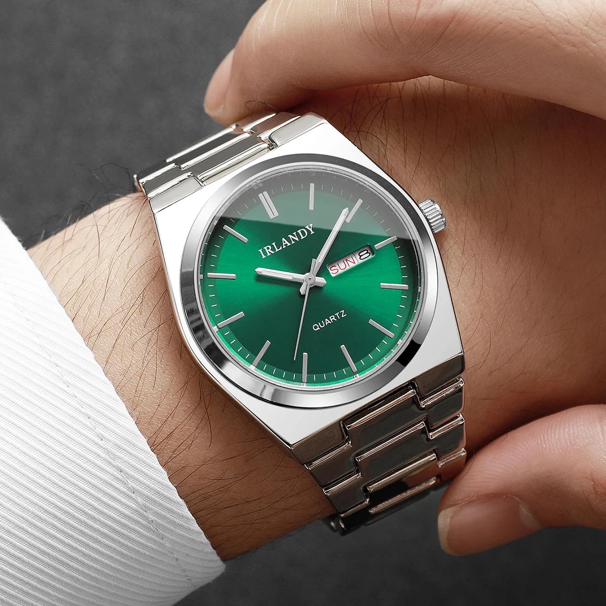 Montres d'affaires de luxe pour hommes, montres-bracelets à Quartz avec calendrier, horloge Reloj Ho