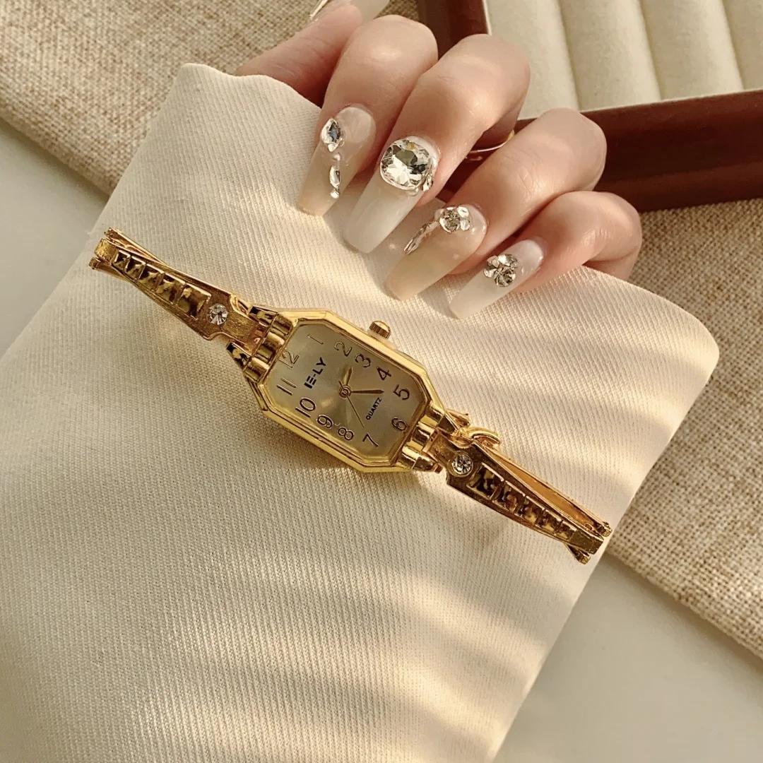 Femmes montres Top marque de luxe montres dames mode or Bracelet montre femme élégante horloge femme