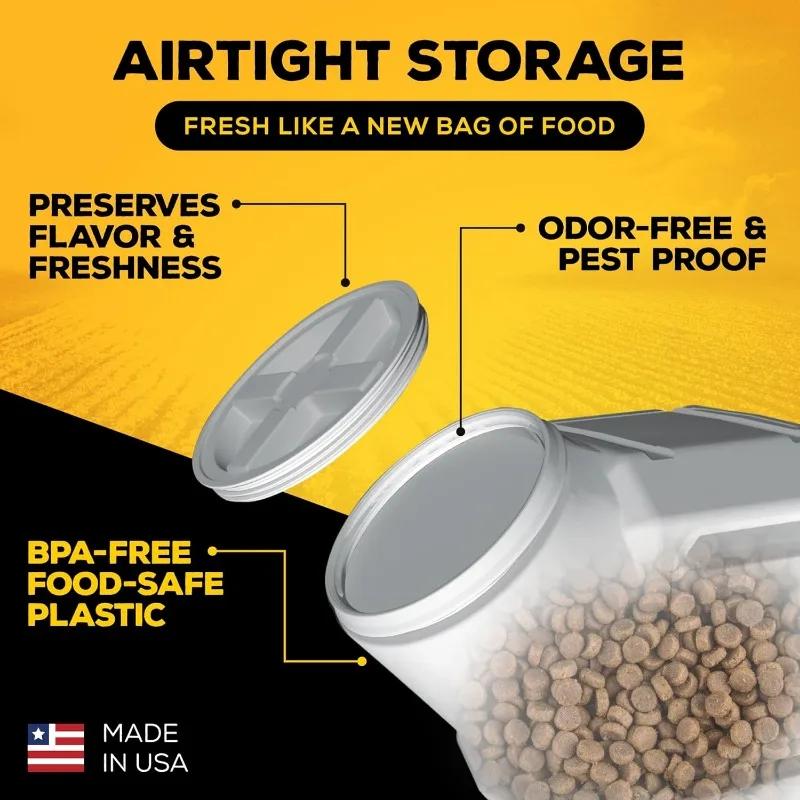 Vittles Vault Conteneurs de conservation des aliments pour animaux de compagnie – Récipient de conse