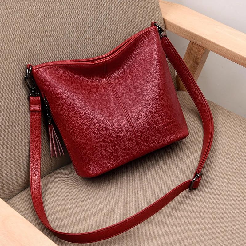 Sac à Main en Cuir de Luxe pour Femme, à Bandoulière, à la Mode
