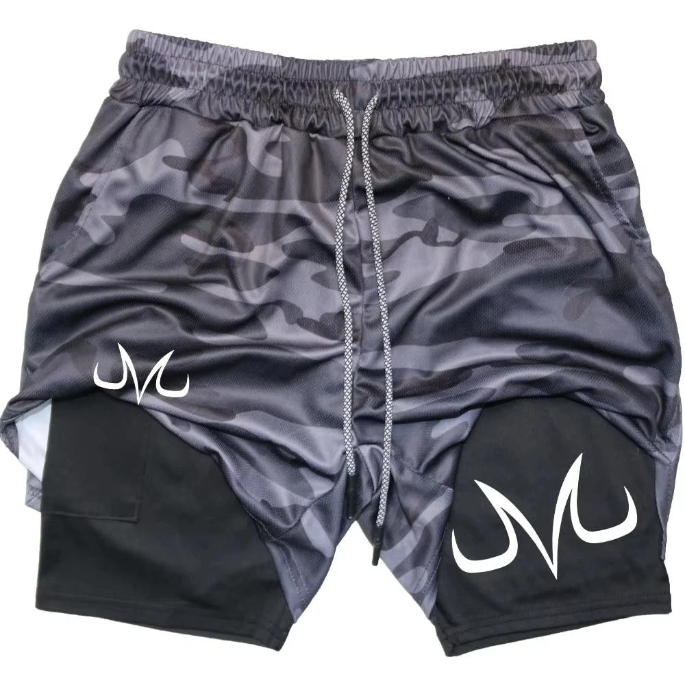 Short de Performance Anime Toji imprimé hommes GYM Shorts de Sport décontractés entraînement course 
