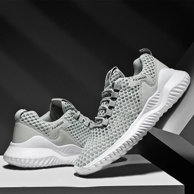 Chaussures décontractées d'été 2026 pour hommes : Mocassins respirants en maille, confortables, pour