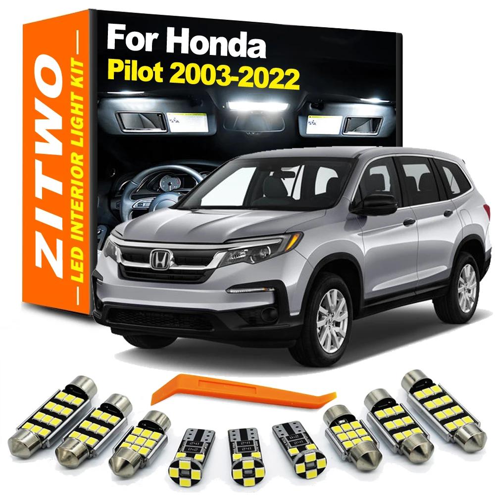 ZITWO – Kit d'ampoules de lecture en forme de dôme intérieur LED, pour Honda Pilot 2003 2005 - 2015 