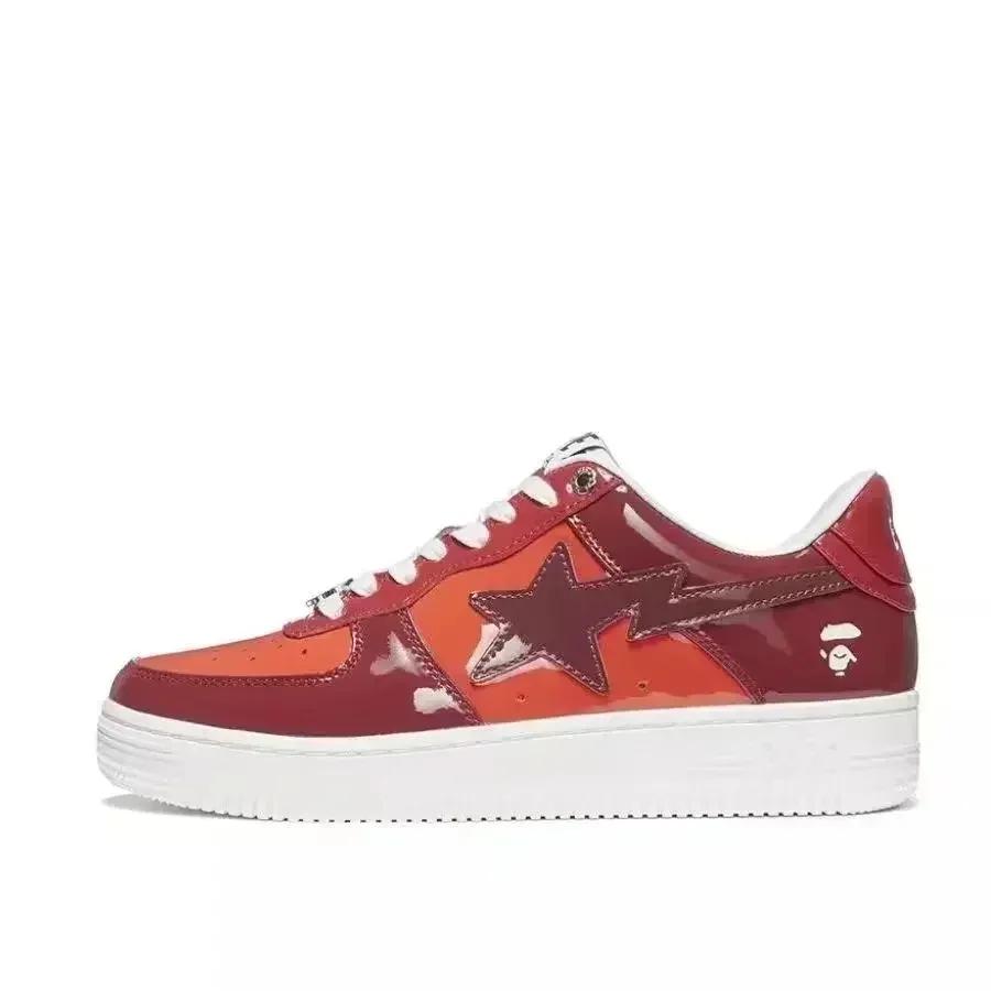 2026 A BATHING APE Original Bape Chaussures de skate pour hommes et femmes Mode BAPESTA Chaussures d