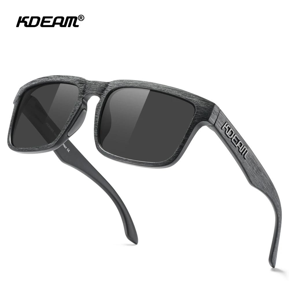 KDEAM-Lunettes de soleil polarisées coupe-vent pour hommes et femmes, nuances dégradées, adaptées à 