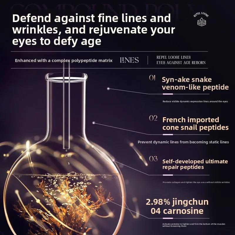 RUYI – crème pour les yeux à la caféine, réduit les ridules, les cernes, les poches, Lifting magique