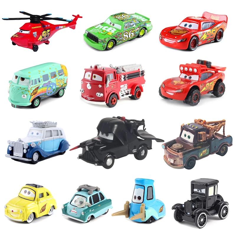 Disney Pixar Cars 3 Racing 2 Lightning McQueen Mater Hudson Fritter Frank poussin Hicks luigi Guido 