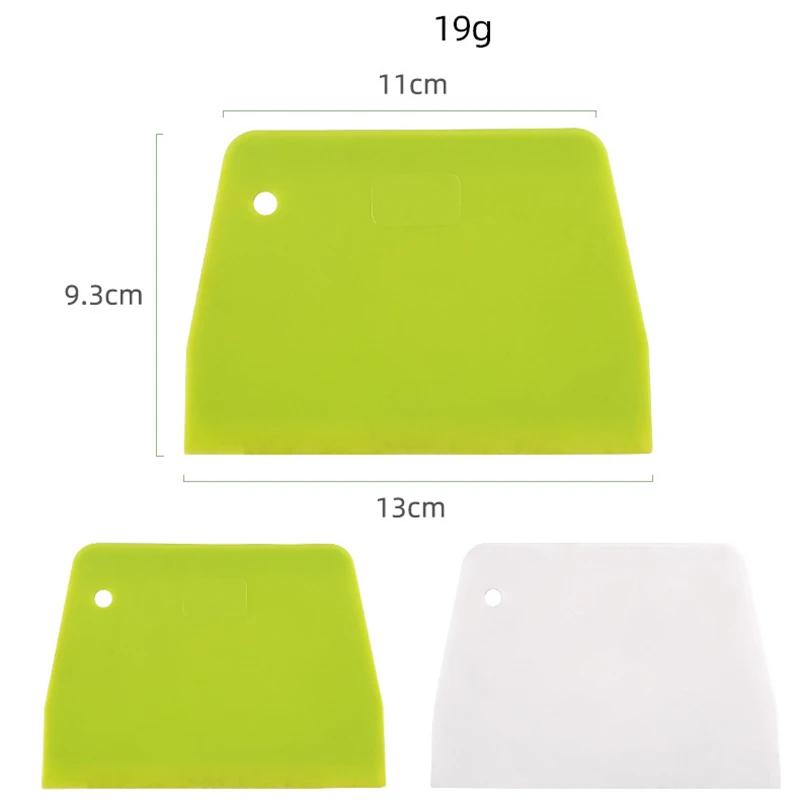 Outil de cuisson, grattoir en plastique, bricolage, spatule à crème pour pâtisserie, couteau de coup