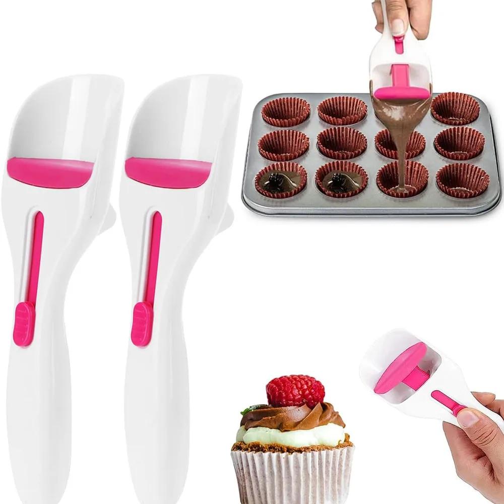 Cuillère distributrice de pâte à gâteau, distributeur de farine, outils de cuisson, accessoires de c