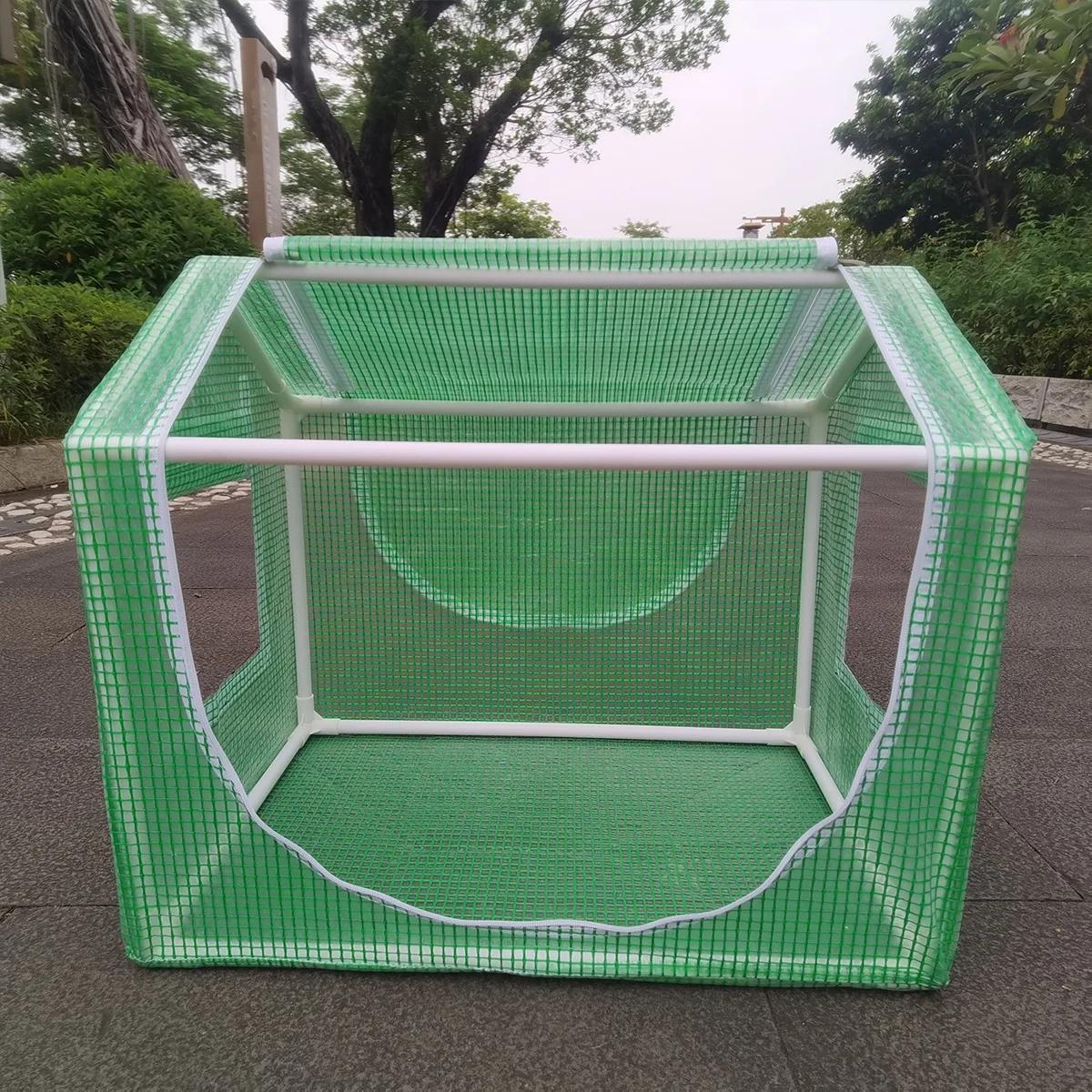Abri de pluie de serre portable adapté à une utilisation intérieure et extérieure dans les cours - c
