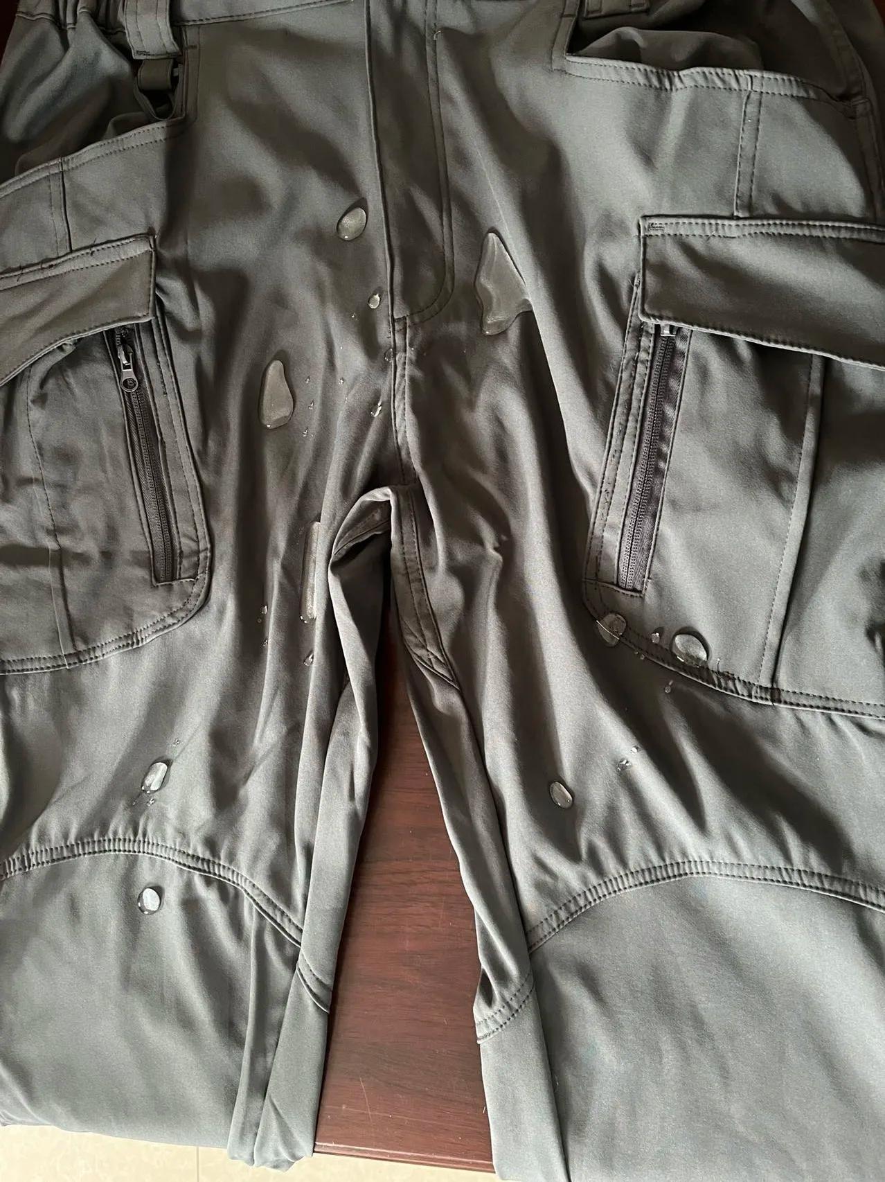 Pantalon Softshell Élastique pour Hommes – Idéal Randonnée, Camping, Escalade, Combat Militaire, Cou