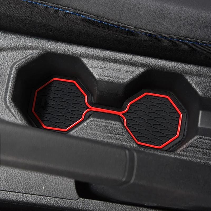 12 pièces pour VW Volkswagen POLO MK6 AW 2018 - 2025 Tapis antidérapants pour fentes de porte et por