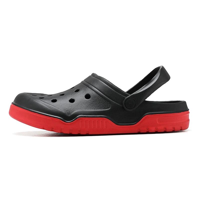 Plus grande taille 50 51 52 53 54 été sandales en caoutchouc hommes sabots chaussures de jardin Zuec
