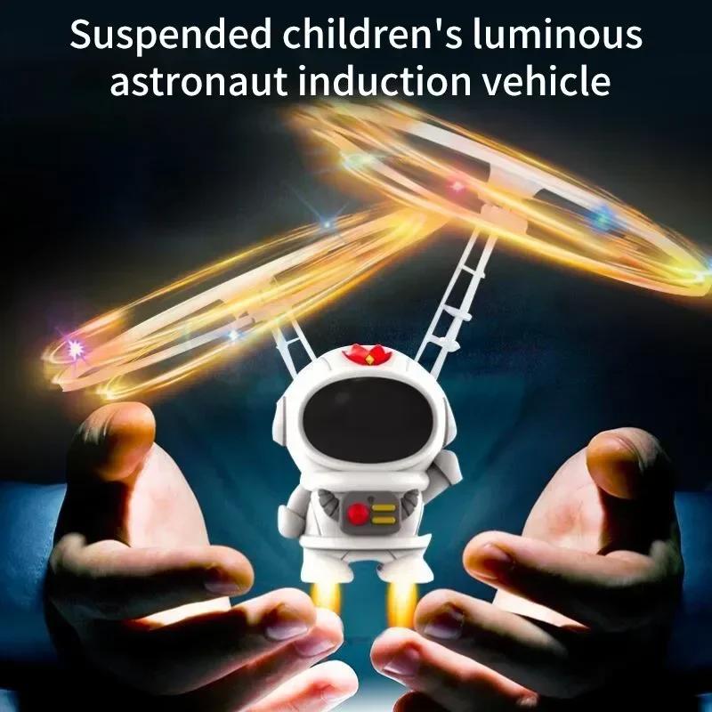 Drone robot volant Shoous droiting pour enfants, avion, drone solitaire à la main, jouets d'extérieu