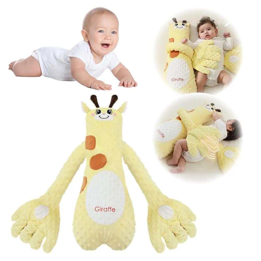 Oreiller de Sommeil pour Bébé Girafe 3 Modes avec Télécommande, Aide au Sommeil Électrique pour Bébé