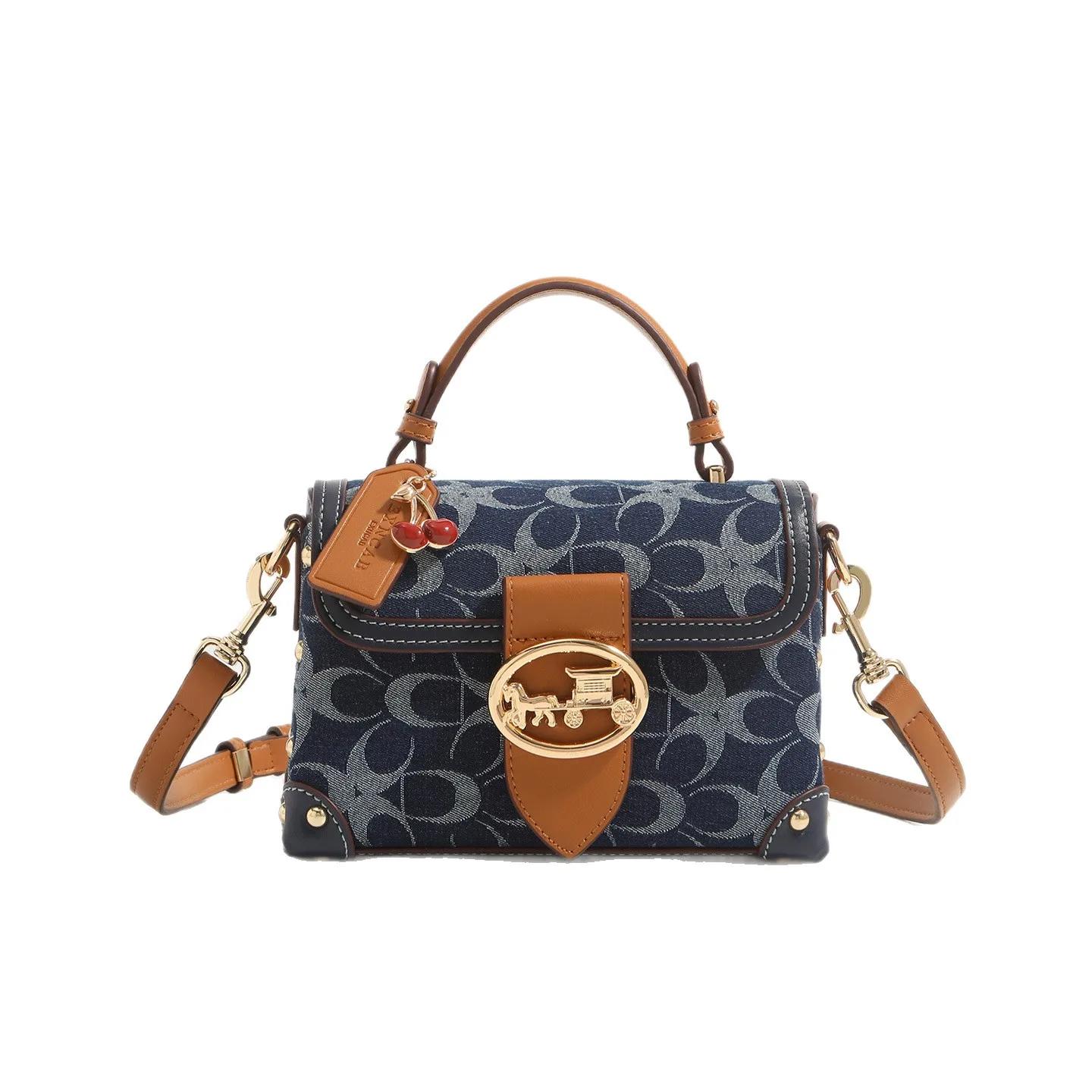 Collection de sacs à main élégants pour femmes, petit sac carré, sac à bandoulière polyvalent, sac à