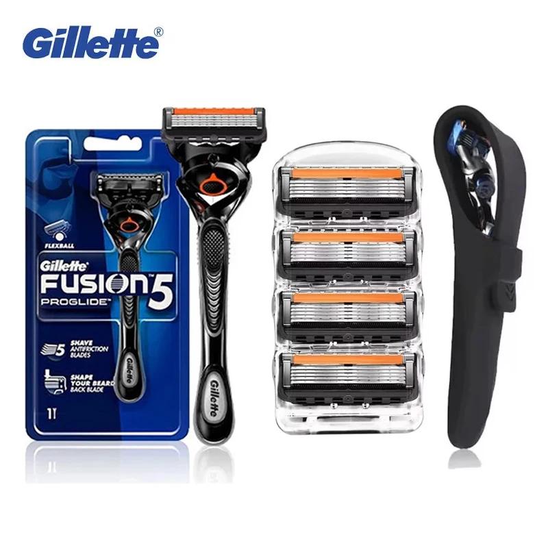 Gillette-Rasoir manuel pour hommes, rasoir Proglide, rasoir d'épilation du visage, lame de rasoir, t