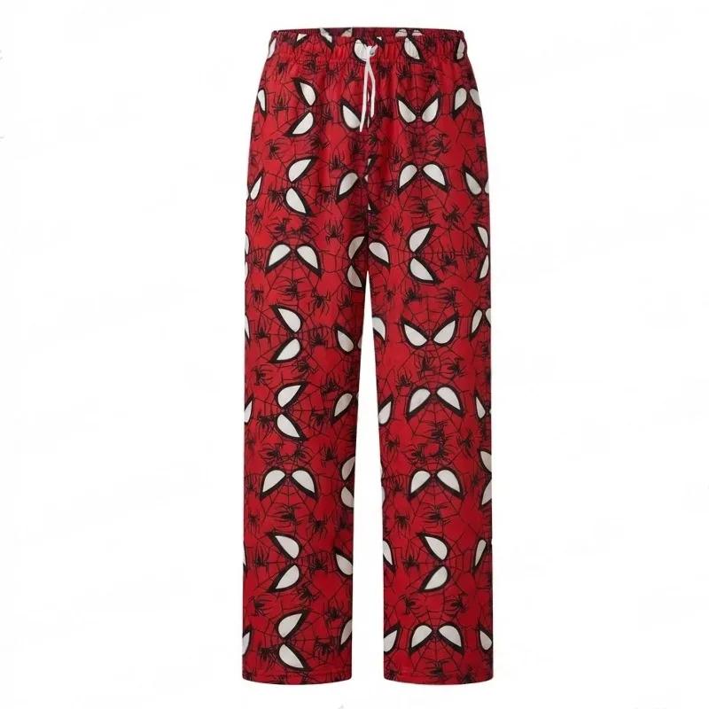 Pantalon de pyjama Spider-Man 2026 pour la famille, pyjama de couple, pantalon décontracté de super-