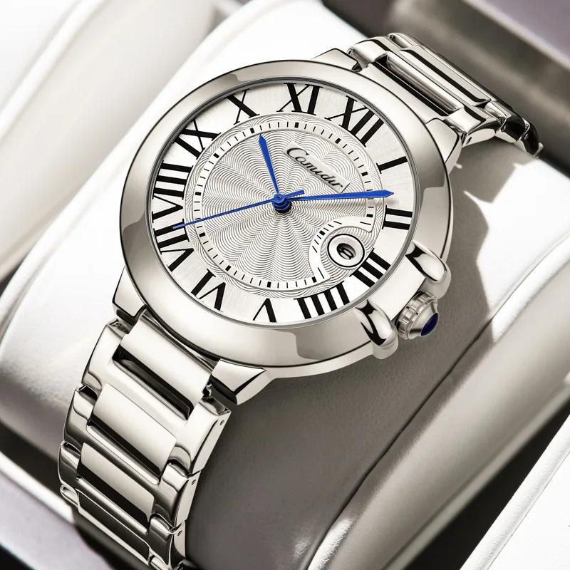 Montre pour hommes ballon bleu hommes étanche mode affaires Quartz hommes Warches chiffre romain