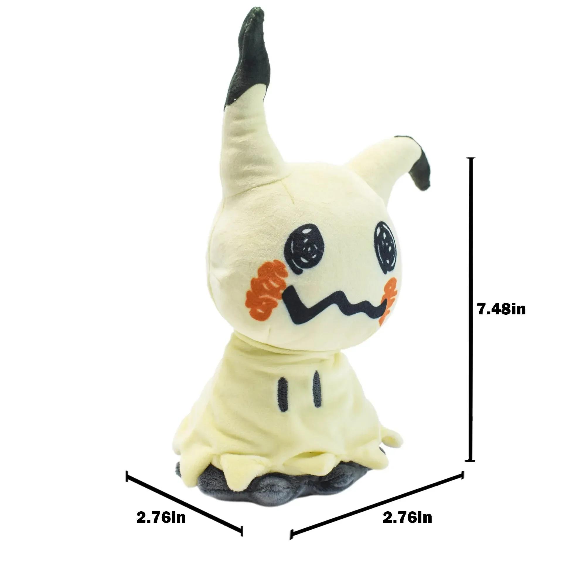 Jouet en peluche Mimikyu Eevee, poupées Anime Rick, cadeaux d'anniversaire pour enfants, Noël, 7"