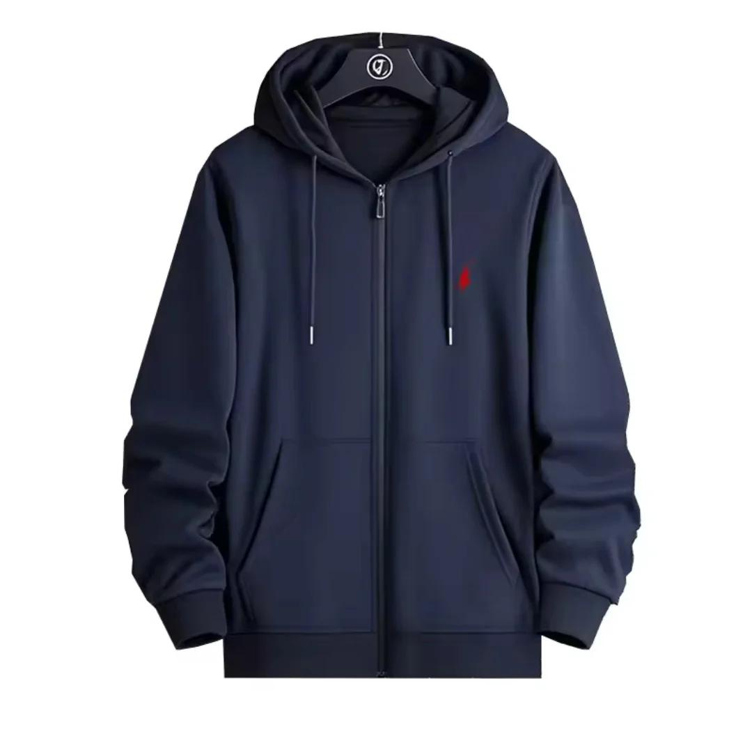 Sweat-shirt à fermeture éclair sport imprimé tendance, mode décontractée pour hommes et femmes, spor