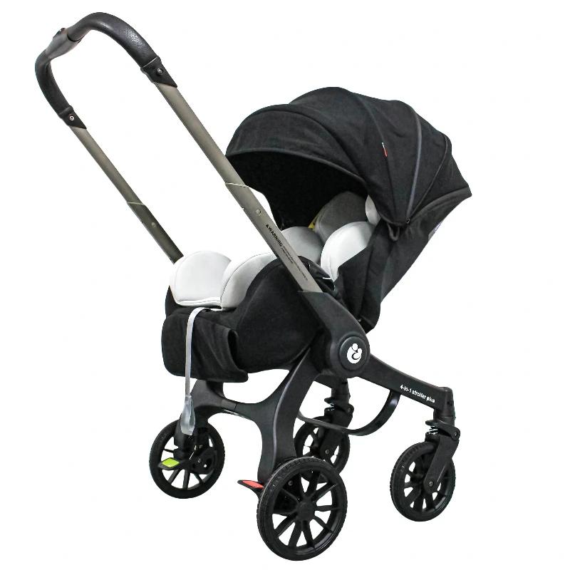 2025 nouveau bébé poussette 4in1 multifonctionnel nouveau-né bébé poussette 3in1 pliable panier Type