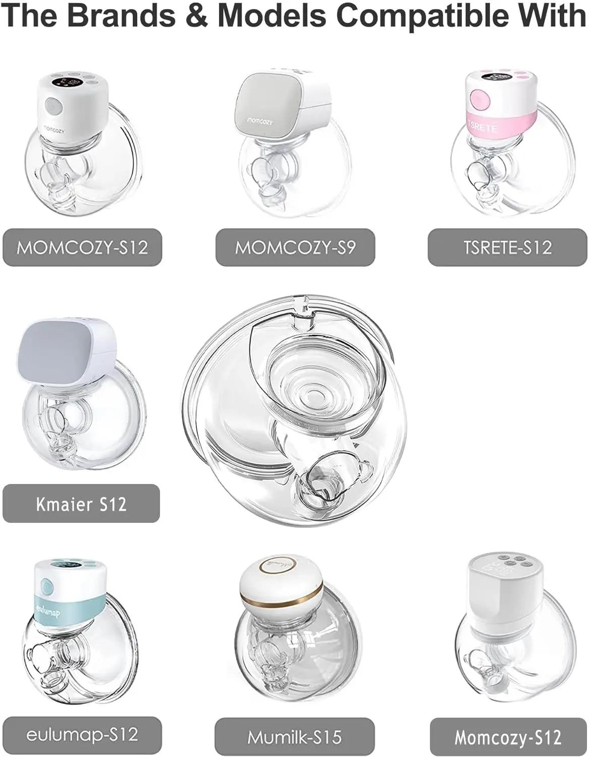 Accessoires de tire-lait portables, brides en Silicone, Valve de protection du sein, collecteur de d