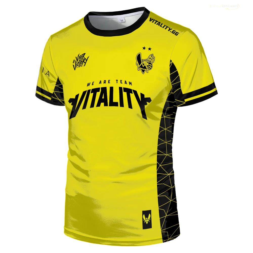 2025 CS2 Austin Major Team Vitality Uniforme commémoratif Fan Jersey ZywOo Formation T-shirt respira