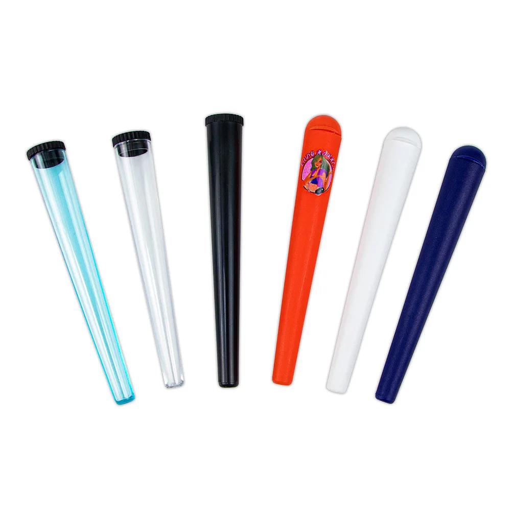 Tube anti-odeur de stockage de cigarettes en plastique, 12 pièces, 118mm, King Size, étanche, hermét