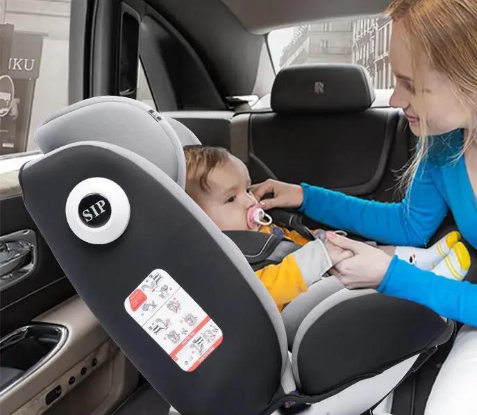 Siège auto bébé rotatif 360° avec ISOFIX - Sécurité maximale groupe 0+1/2/3 9-36 kg