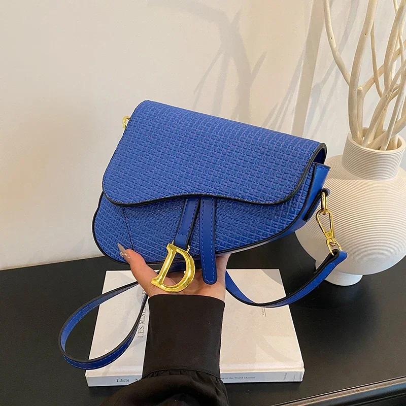Sac à main en cuir de luxe pour femme, élégant et classique, sac à bandoulière de créateur, sac four