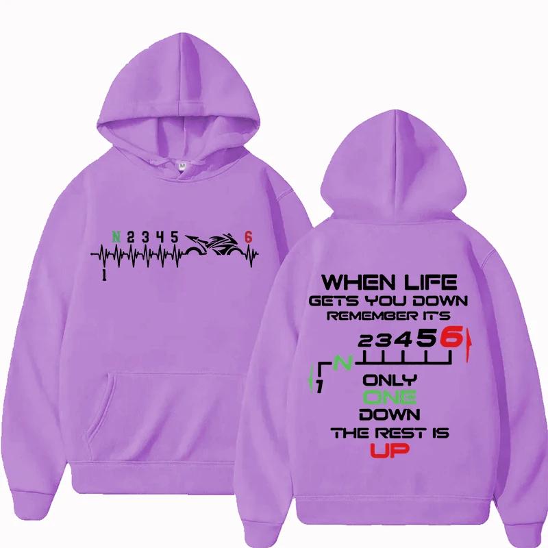 Nouveau sweat à capuche 1N23456 pour motards, motif battement de cœur, pour femmes et hommes, automn