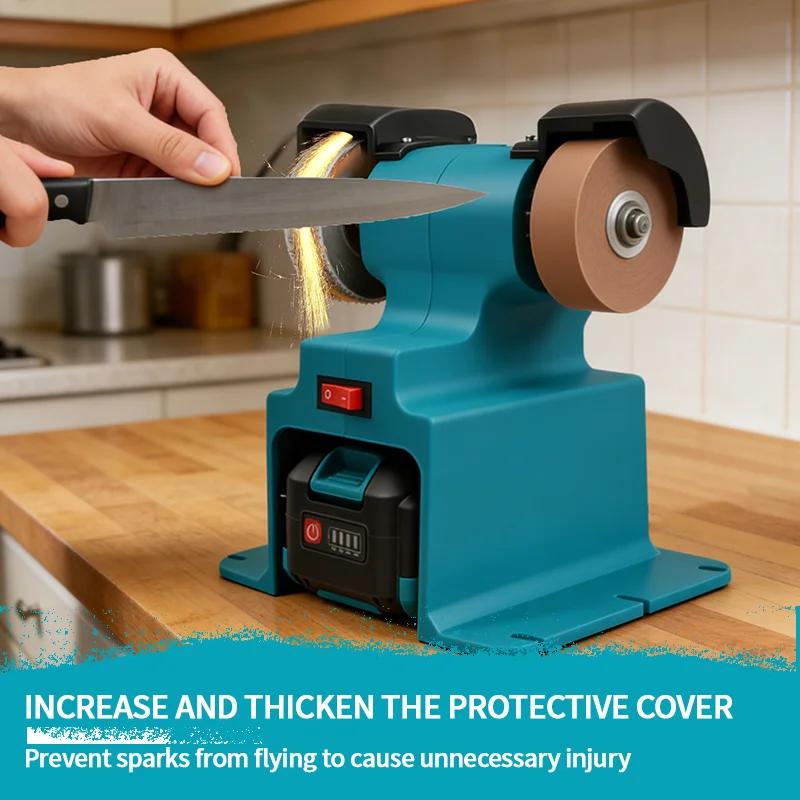 Meuleuse électrique sans fil Electric Goddess 200W pour batterie Makita 18V ﻿ Pierre à polir et à af