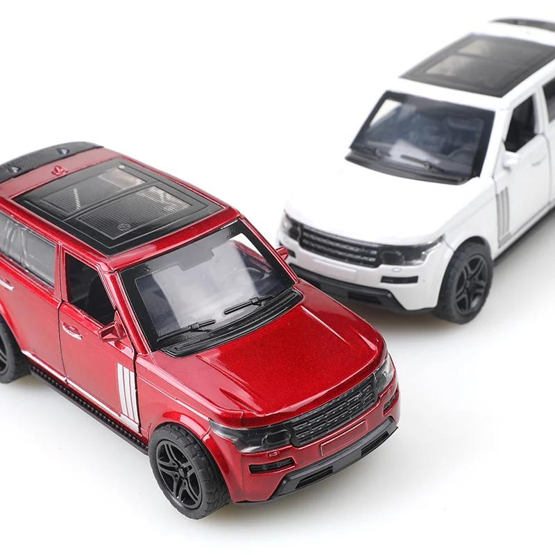 (Bagged) Réplique de modèle de voiture jouet moulé sous pression Range Rover à l'échelle 1/36, trois