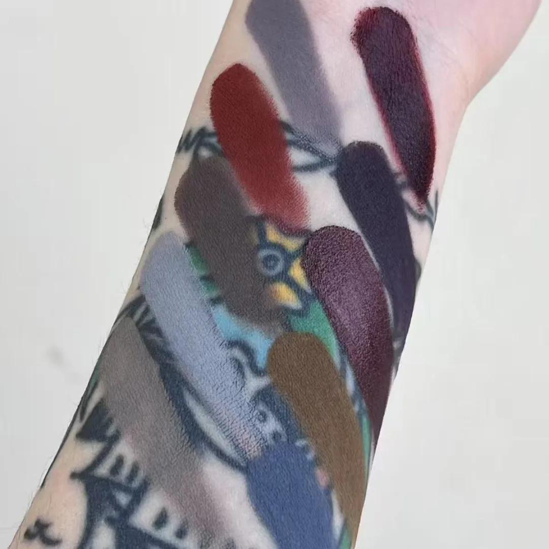 Palette de fards à paupières Shellwe Makeup Misty Spirit All Matte Fog Shadow Ghost, dix couleurs en