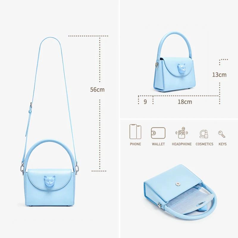 ORIGINAL BAFELLI sac femmes 2025 nouveaux petits sacs à main en cuir marque de mode de luxe bandouli