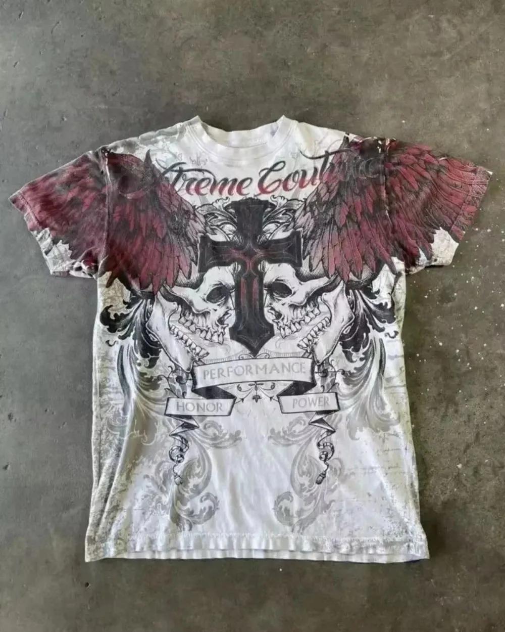 T-shirt col rond respirant et confortable pour hommes, mode européenne et américaine d'été, haut d'e