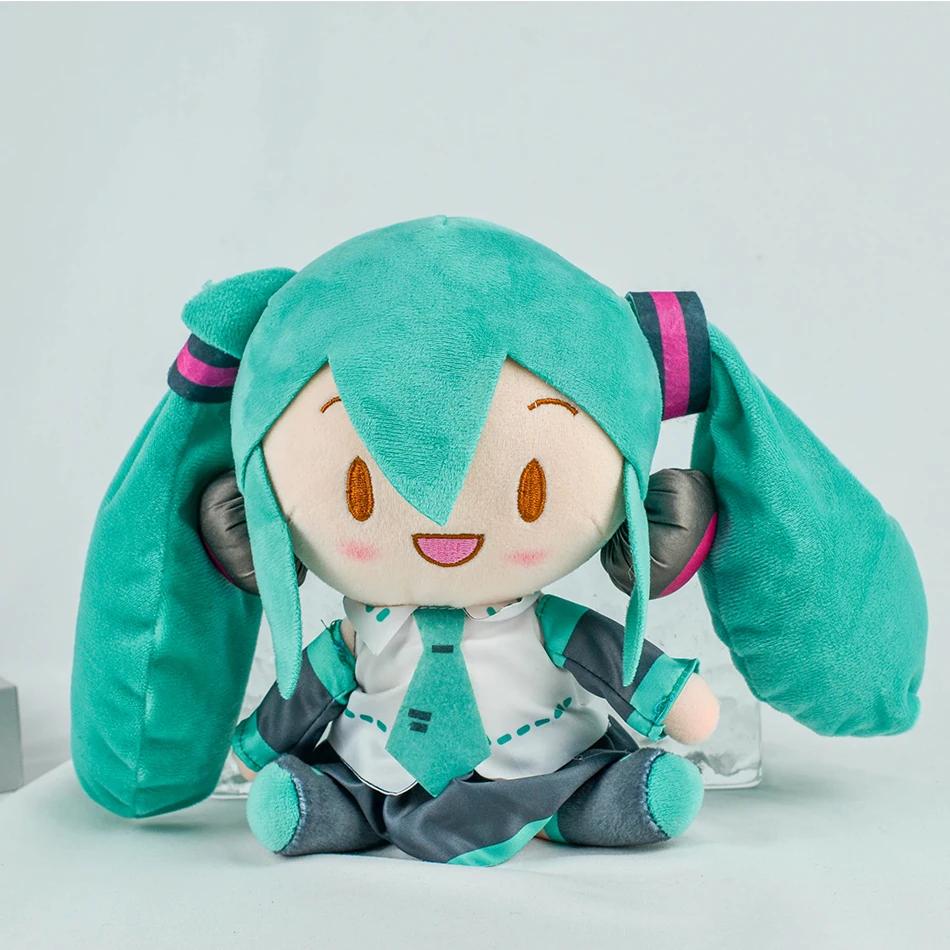 Dessin animé 20 cm Hatsune Miku peluche poupée jouet Anime sakura Miku neige Miku personnage Kawaii 