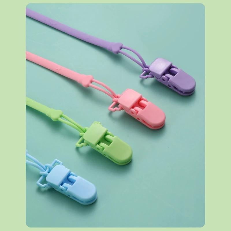 Attache-tétine en silicone JOFastened pour bébé, clip de dentition pour nouveau-né TeWindsor JOconti