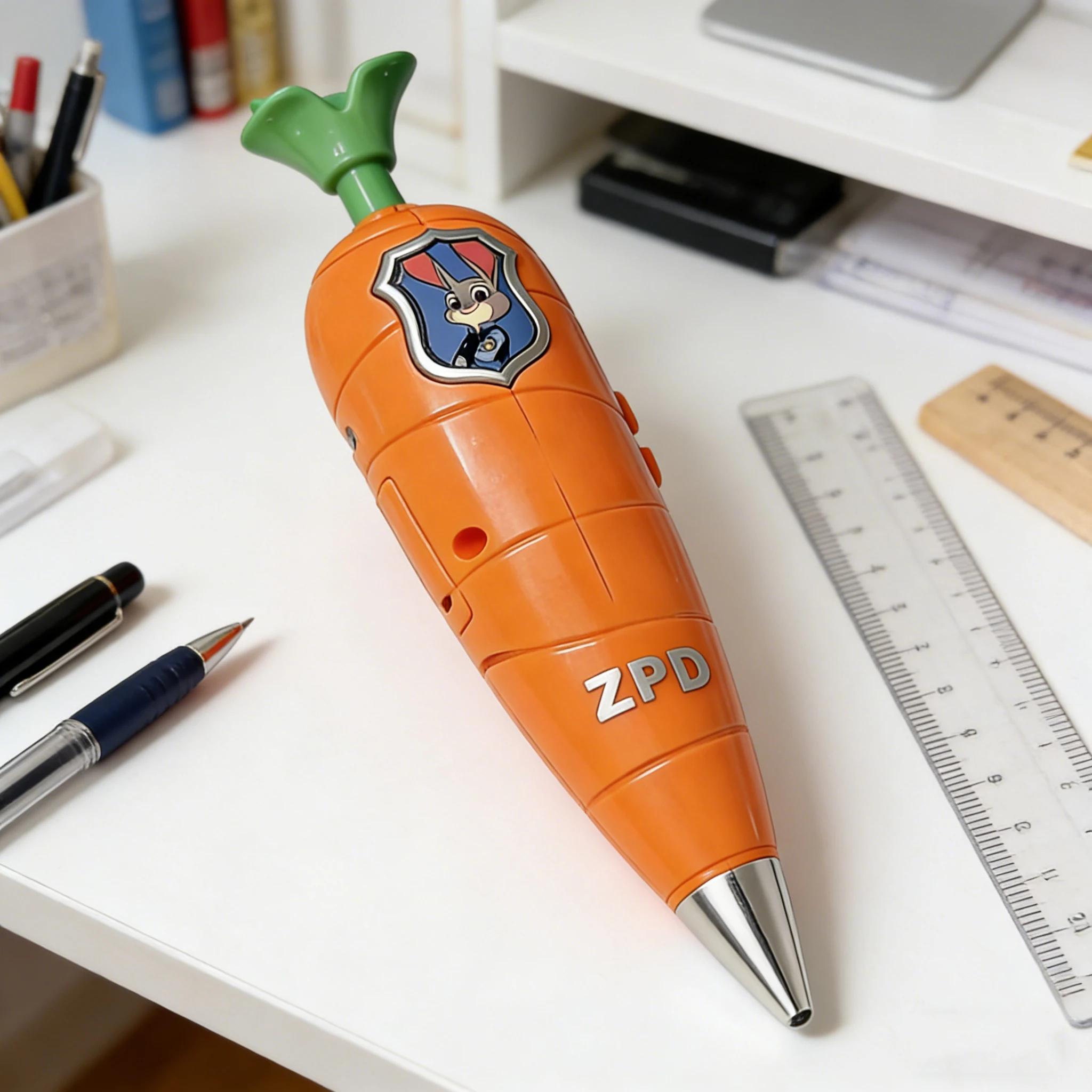 NOUVEAU Stylo Enregistreur Carrot |   pour les enfants |   Mini enregistreur des années 60 |   Stylo